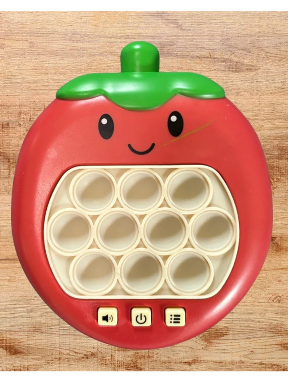 Strawberry Push Pop Fidget Game Electronic Pop It Sensory Toy